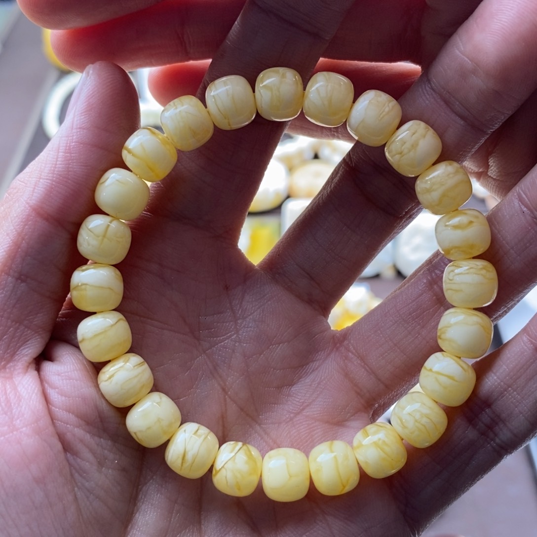 琥珀裸石未镶嵌蜜蜡吊坠项链腰链