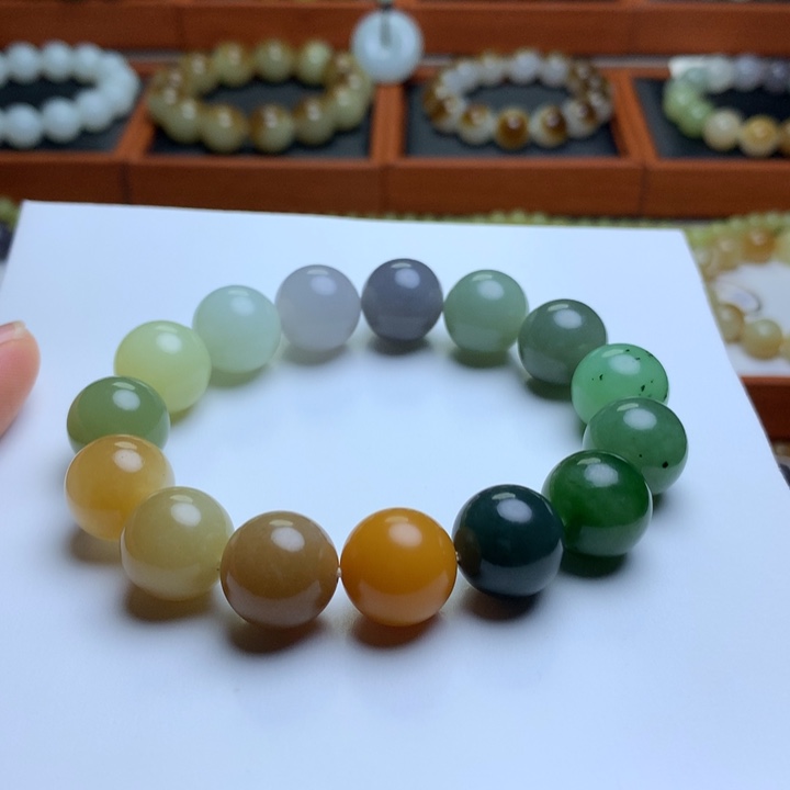 和田玉手串未镶嵌M****N