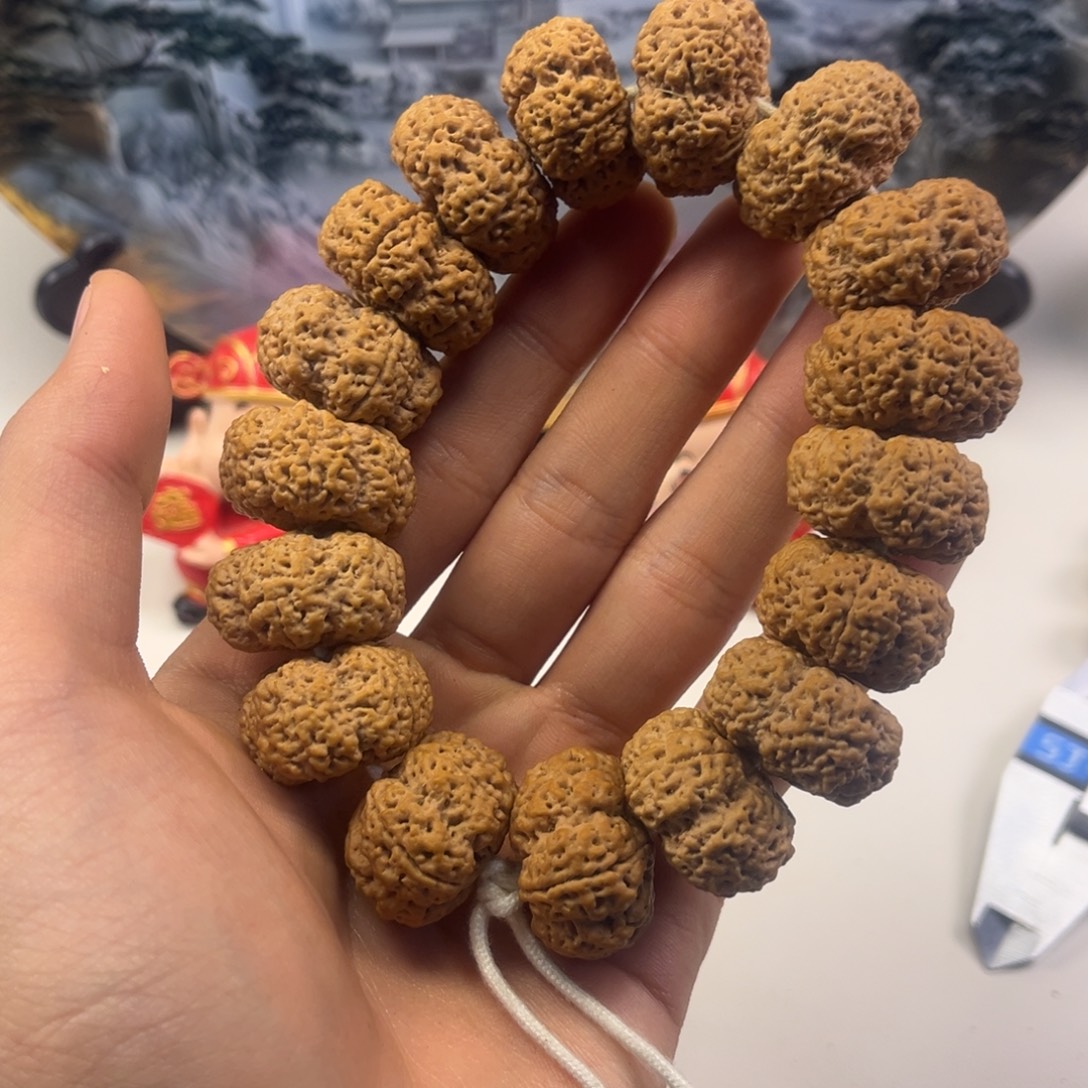 熊***_手串金刚菩提菠萝蜜甲板25