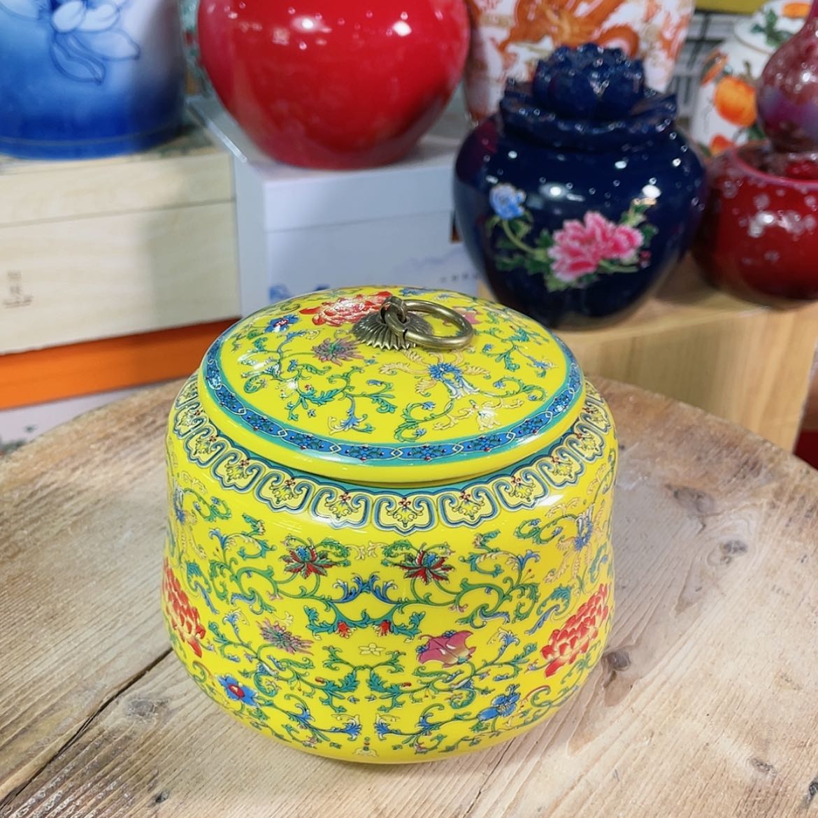 【闪购商品】罐陶瓷茶叶罐密封罐