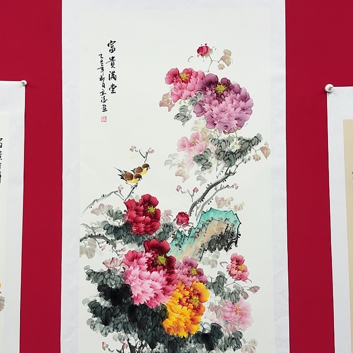 国画精品国画纯手绘8平尺