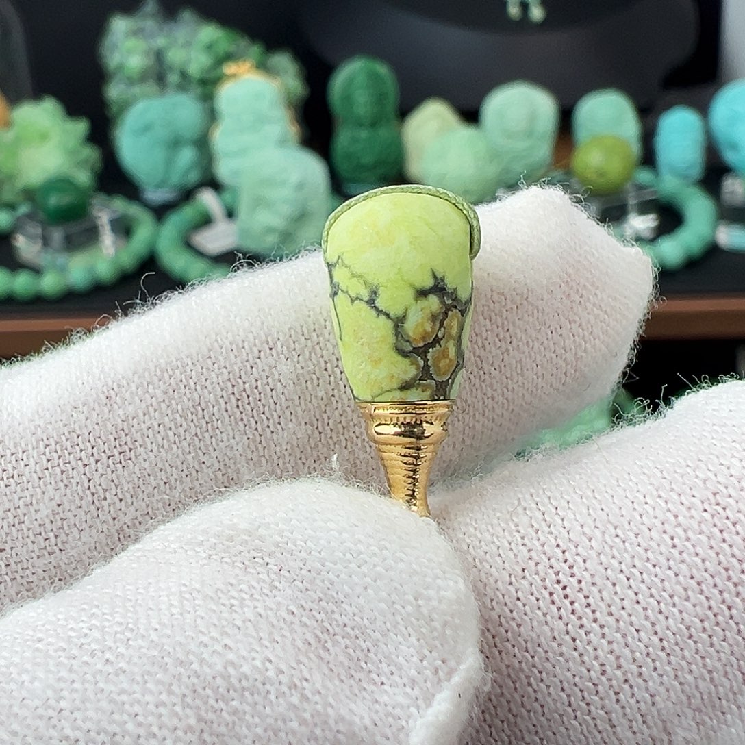 绿松石未镶嵌绿松石主播我万丽