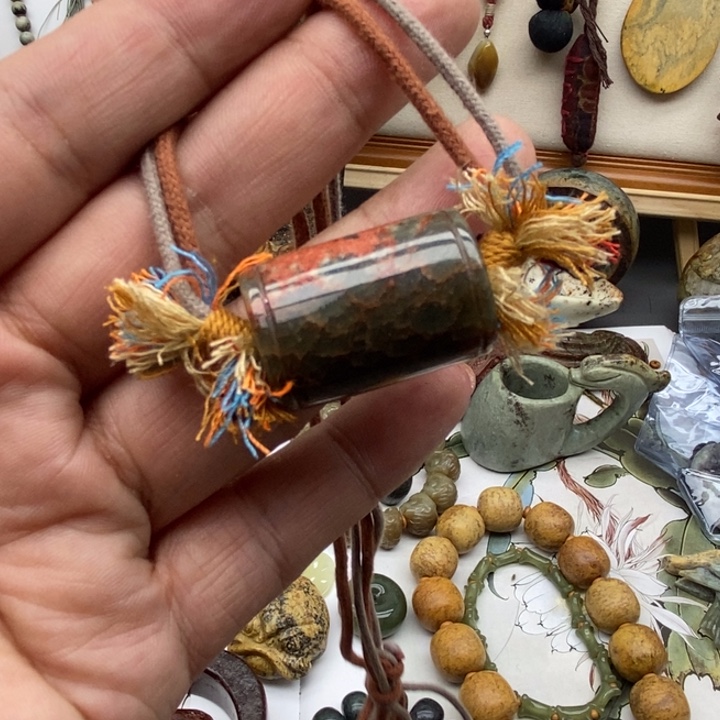 岫岩河磨玉（透闪石质玉）挂件未镶嵌