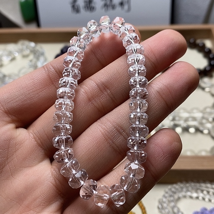 非金属卡8mm刻面算盘 