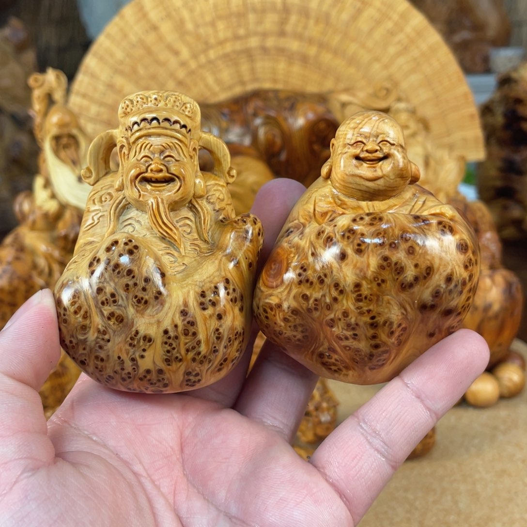 柏木（崖柏）太行崖柏精品手把件