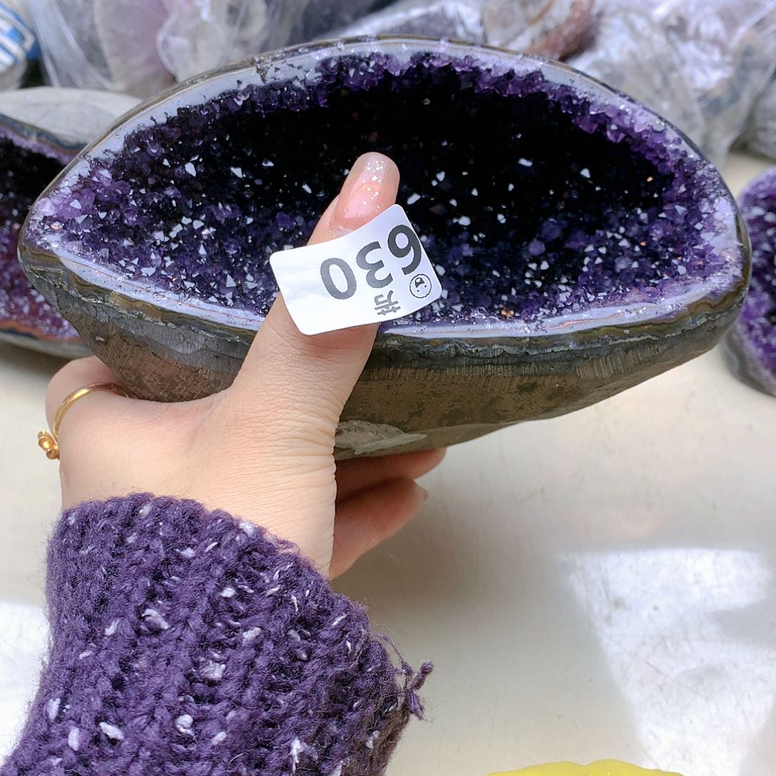 紫晶大型摆件（非配饰）未镶嵌炎*