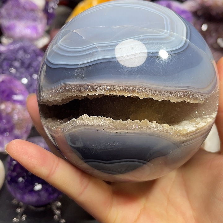 水晶未镶嵌珠宝半成品