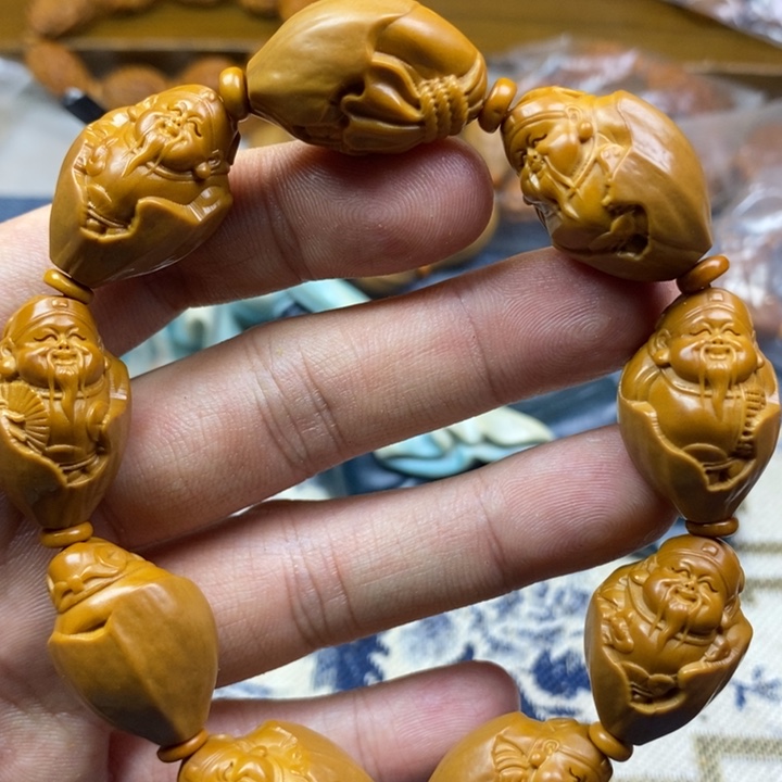 手串/手链橄榄核橄榄核雕工艺手串