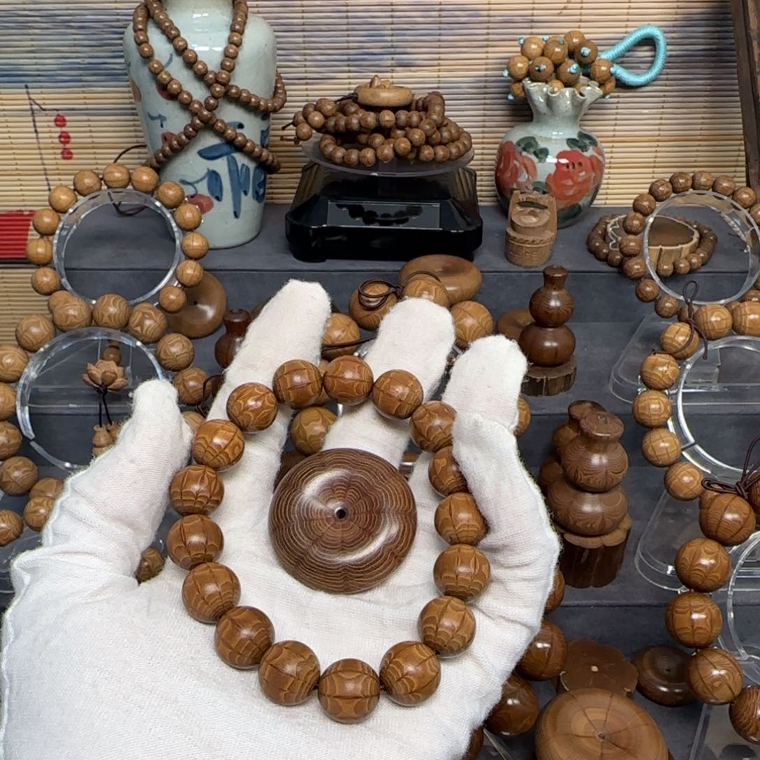 明***玩六道木手串/手链九带一个平安扣