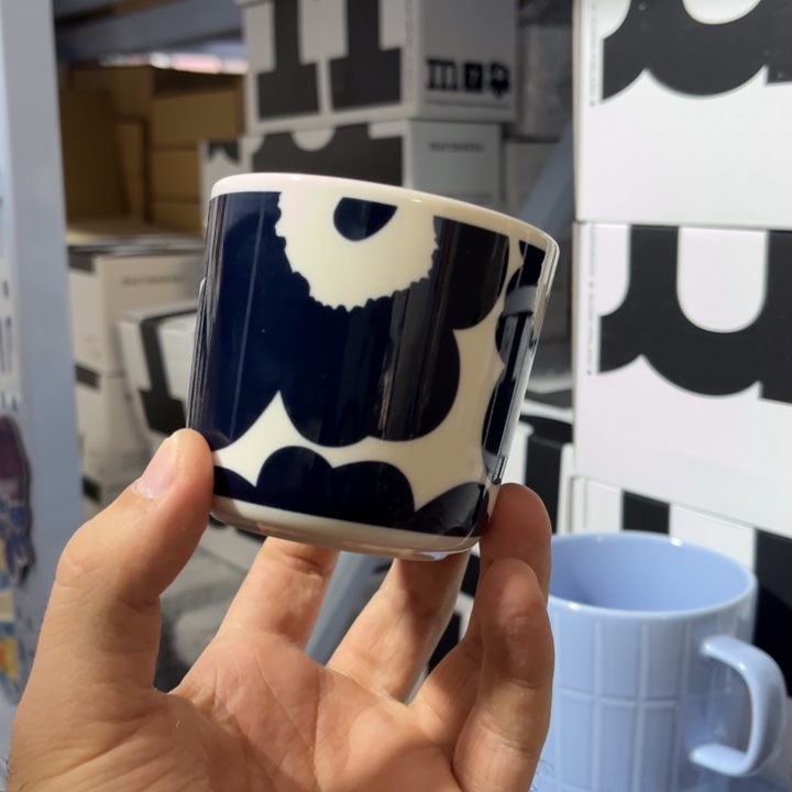 marimekko墨蓝200ml手握