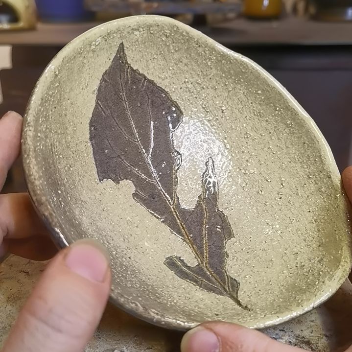 盘手工高温原矿窑变
