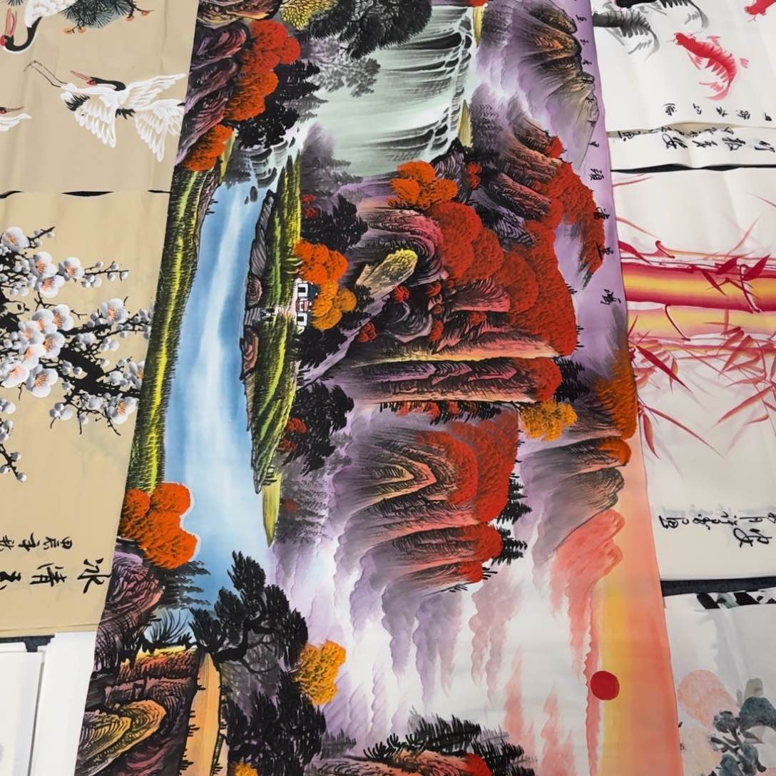 国画晓彤美术馆直播间