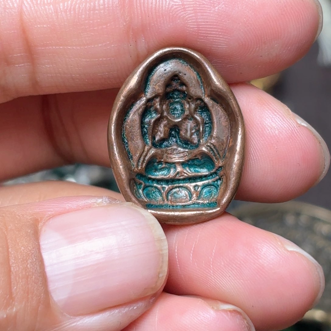 伍*人铜星月菩提吊坠项链