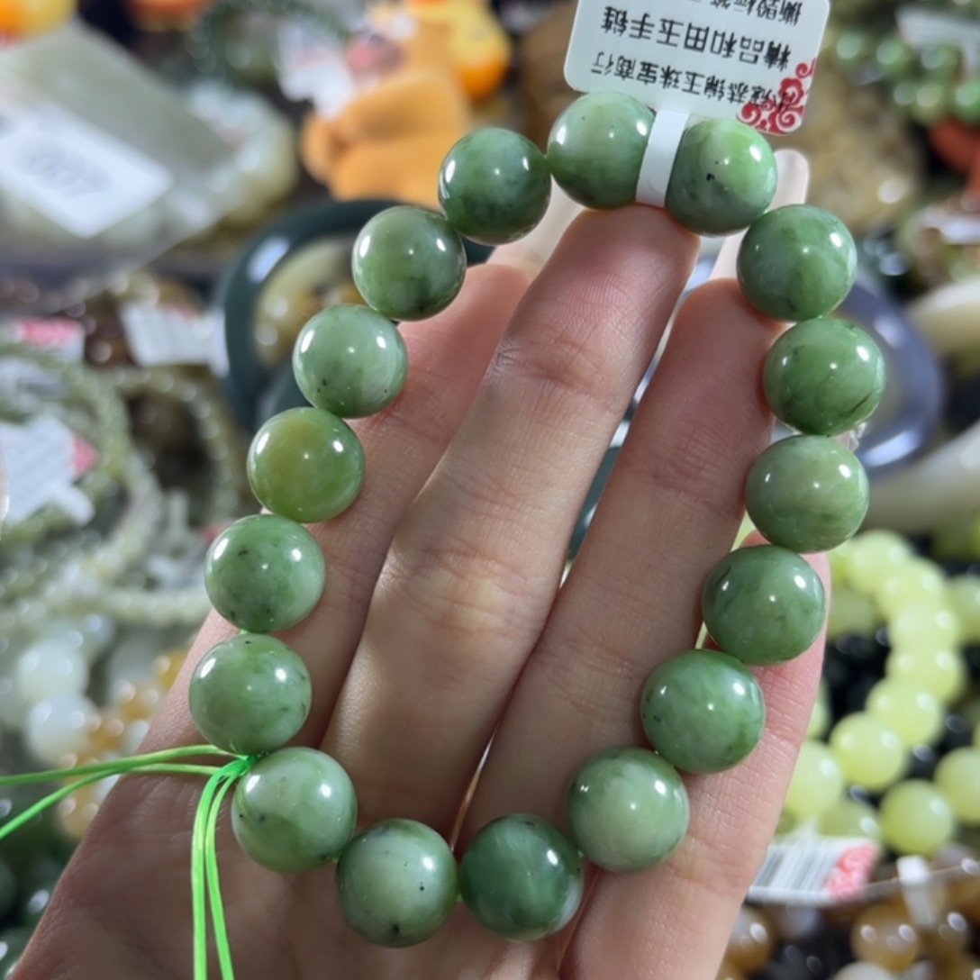 和田玉未镶嵌手链183