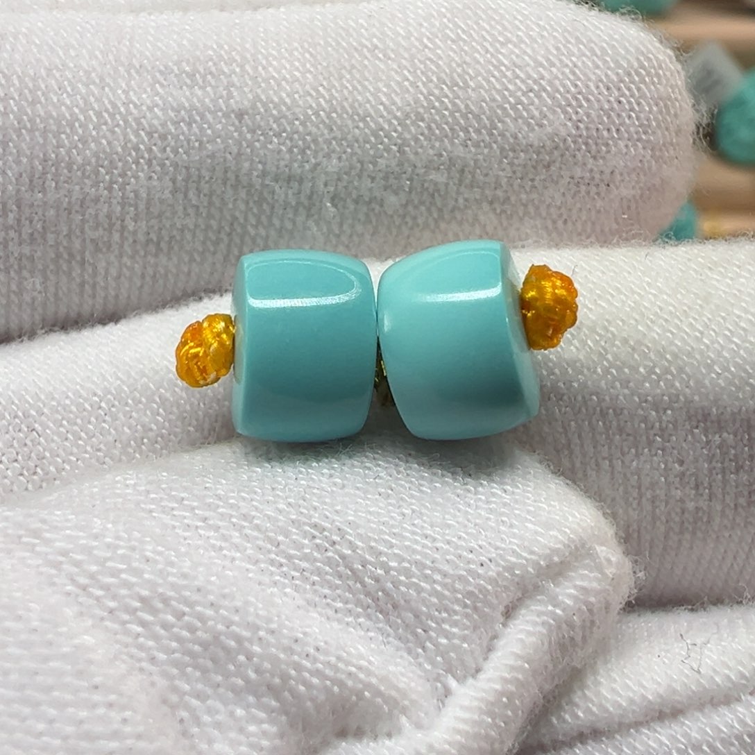 绿松石未镶嵌配饰直径7.8