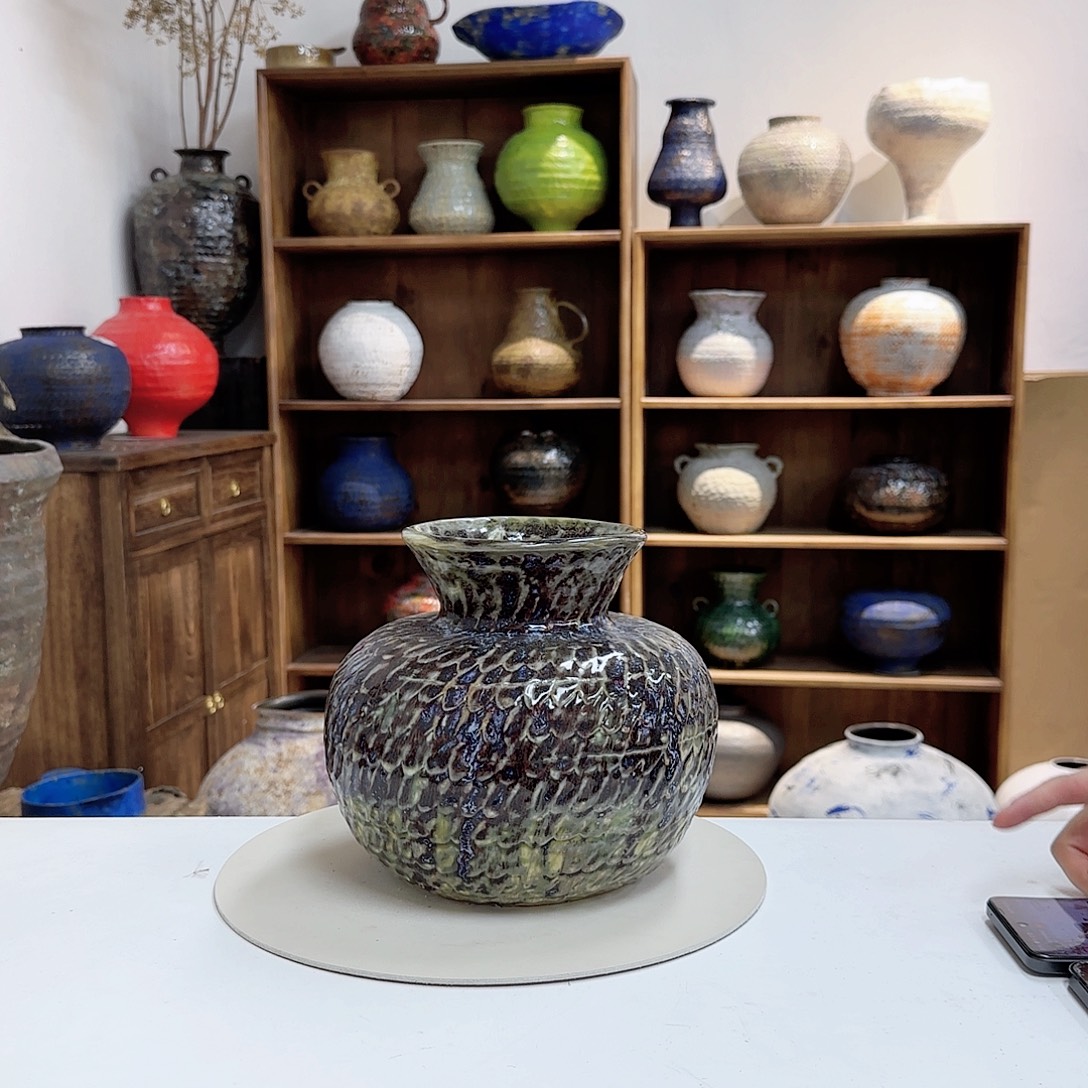 景德镇陶瓷盘泥条21号