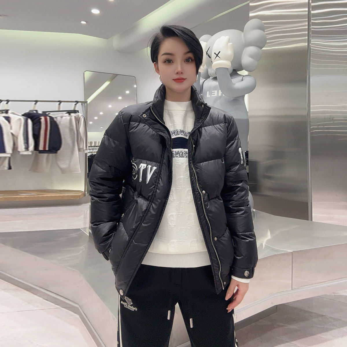 【华尔街名品】2025冬季新款保暖舒适柔软轻便百搭时尚羽绒服-5518