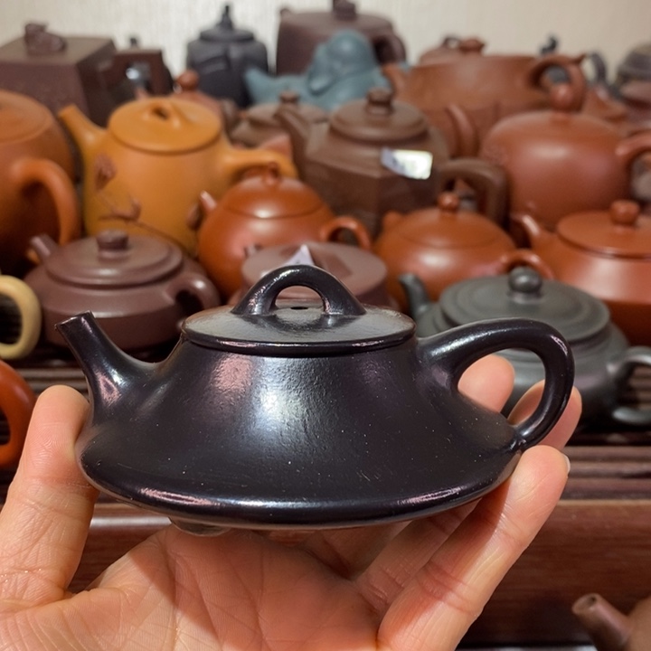 茶壶紫砂微瑕处理一把