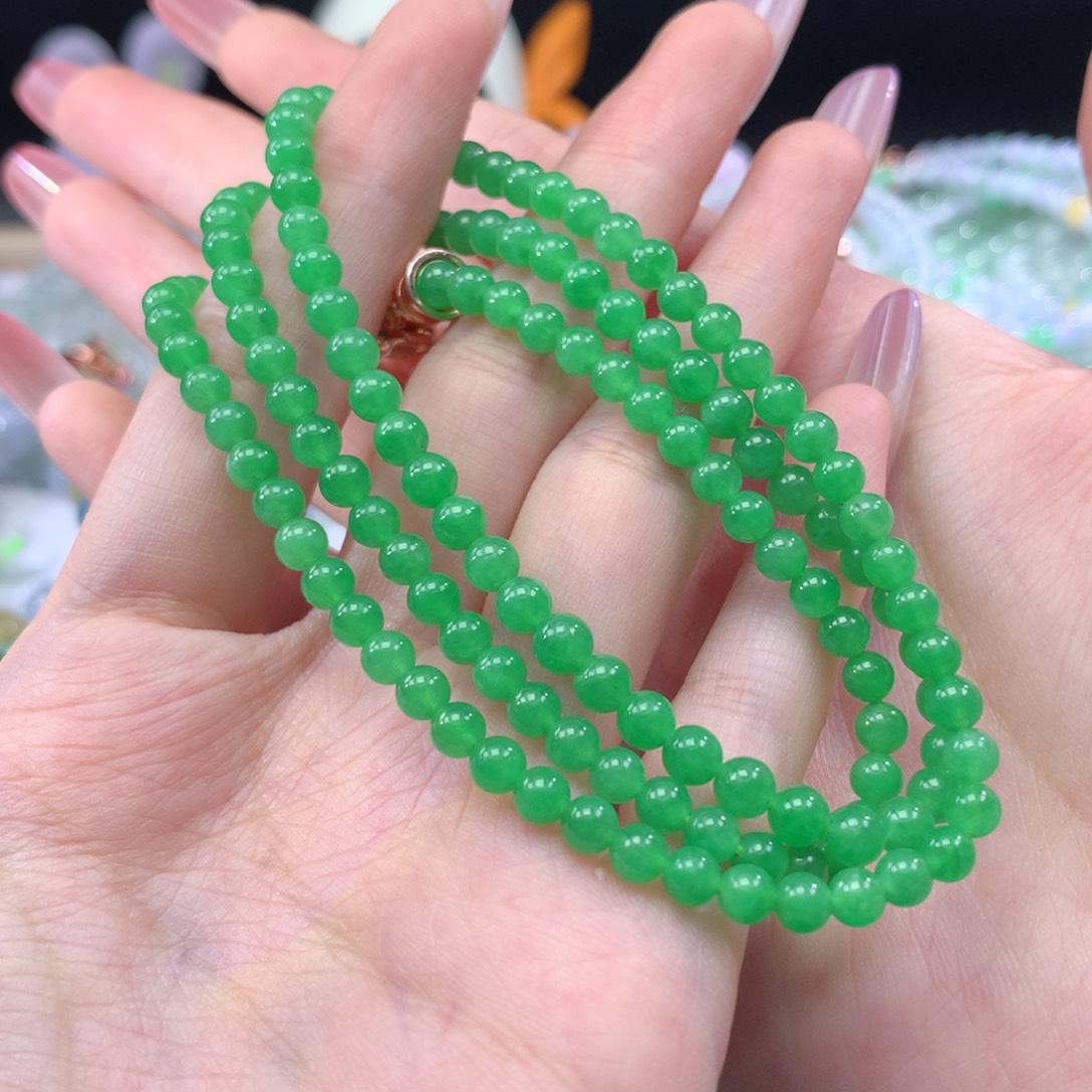 未镶嵌手链翡翠翡翠