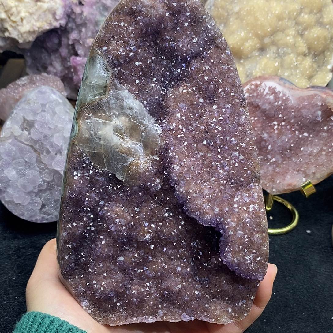 未镶嵌紫晶大型摆件（非配饰）