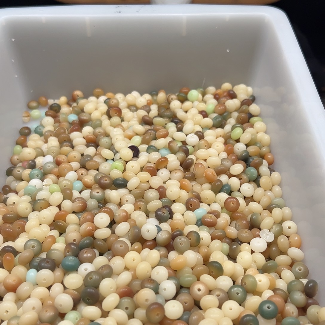 手串菩提根/象牙果瑕疵9敦煌算盘1000颗
