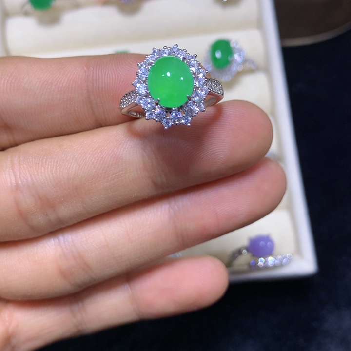 翡翠未镶嵌戒指翡翠戒指