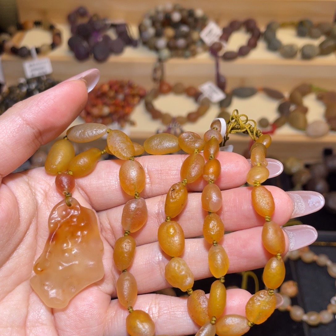 玛瑙/玉髓未镶嵌手链