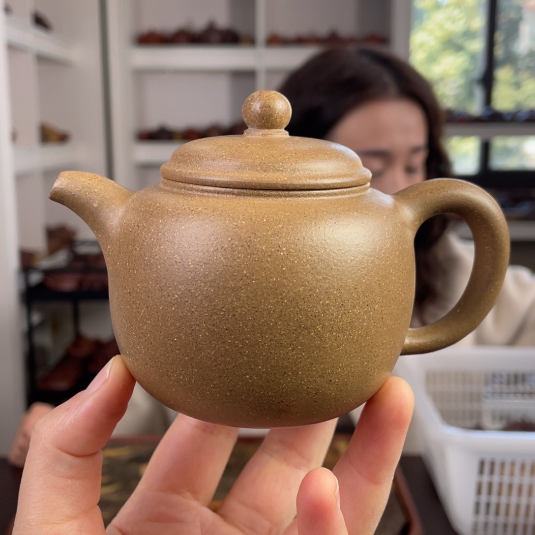 紫砂茶壶段泥袍尊210cc
