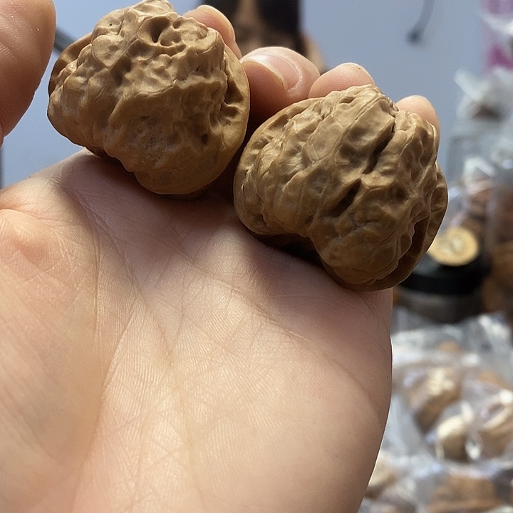 把件文玩核桃37蛤蟆头黄