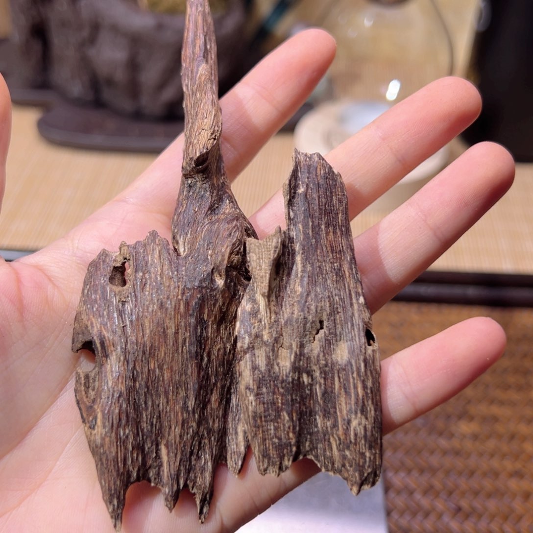 【闪购商品】香榧木海南木料尖峰岭虫漏11克