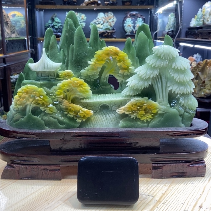 洪***哥玉家居摆件玄关摆件