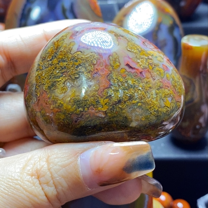 玛瑙/玉髓吊坠(不含链)未镶嵌