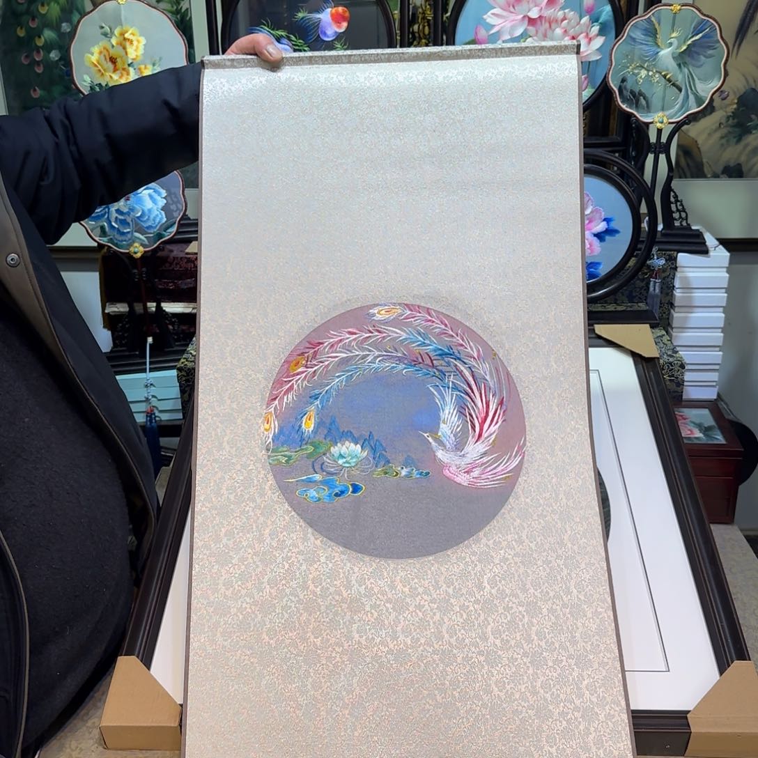 刺绣刺绣工艺精湛