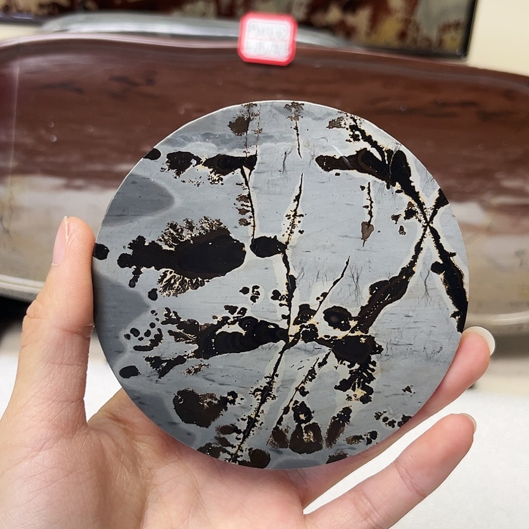 石材广西天然国画石