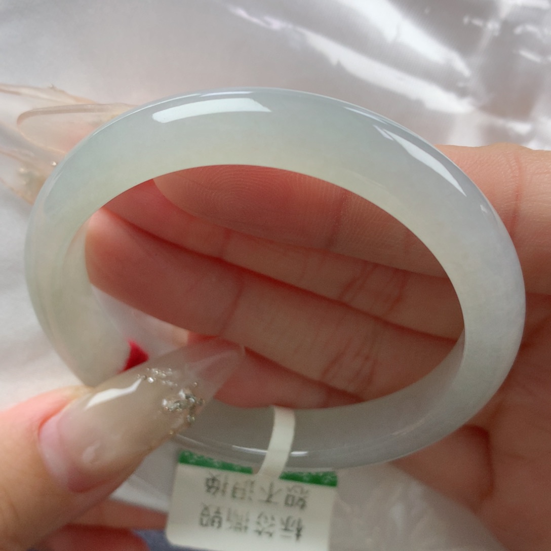 未镶嵌手镯翡翠缅甸天然翡翠A货52贵妃