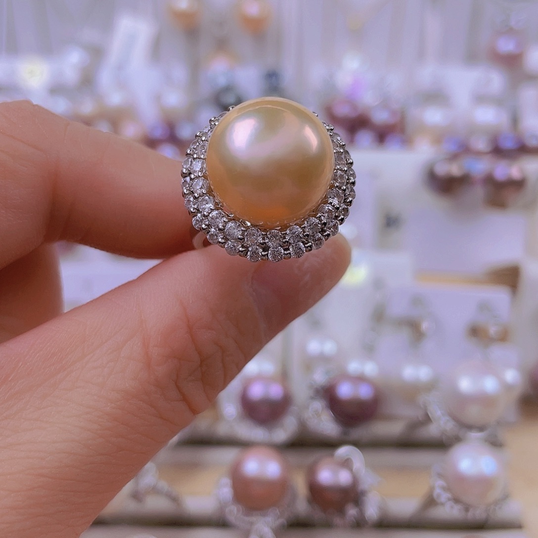 淡水珍珠戒指未镶嵌