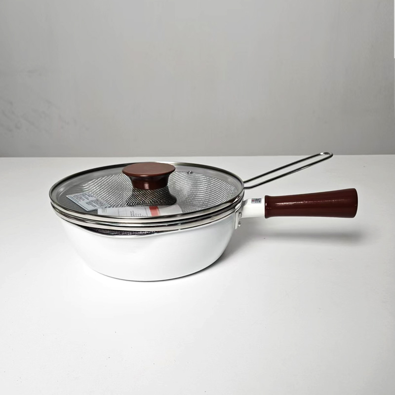 【24cm】摩瑟DP【出日本煎锅带滤网】HAZC玻璃花瓶摆件