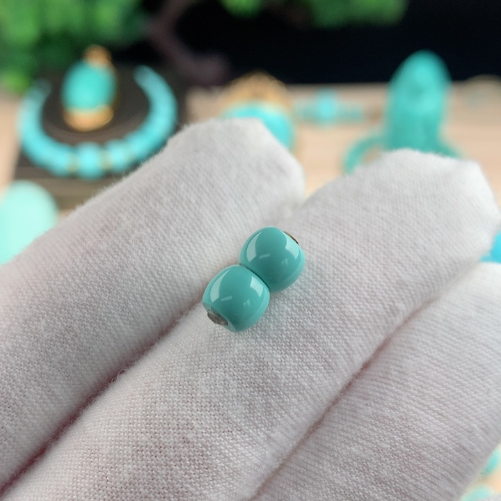 【闪购商品】绿松石珠宝奇石卡6.5未镶嵌