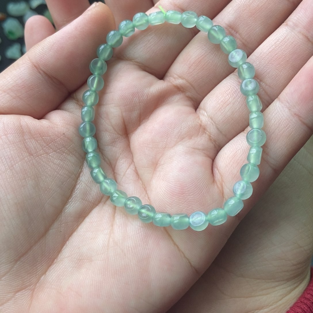翡翠手链未镶嵌手绳