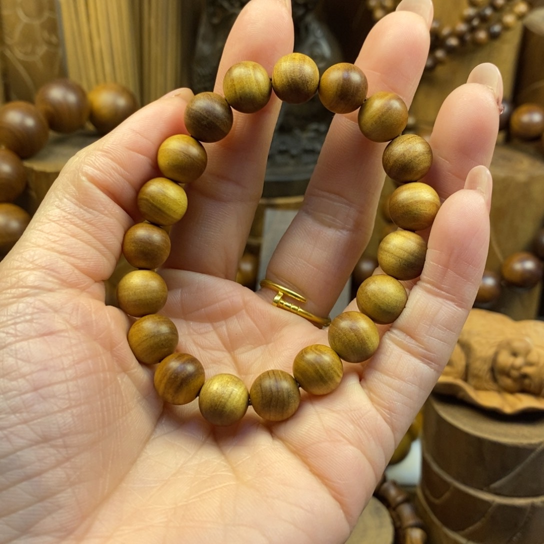 檀香木手串/手链老山檀香1.0奶香