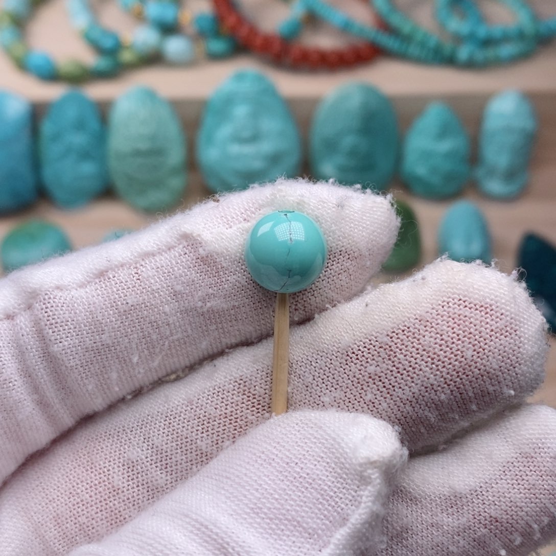 绿松石挂件未镶嵌