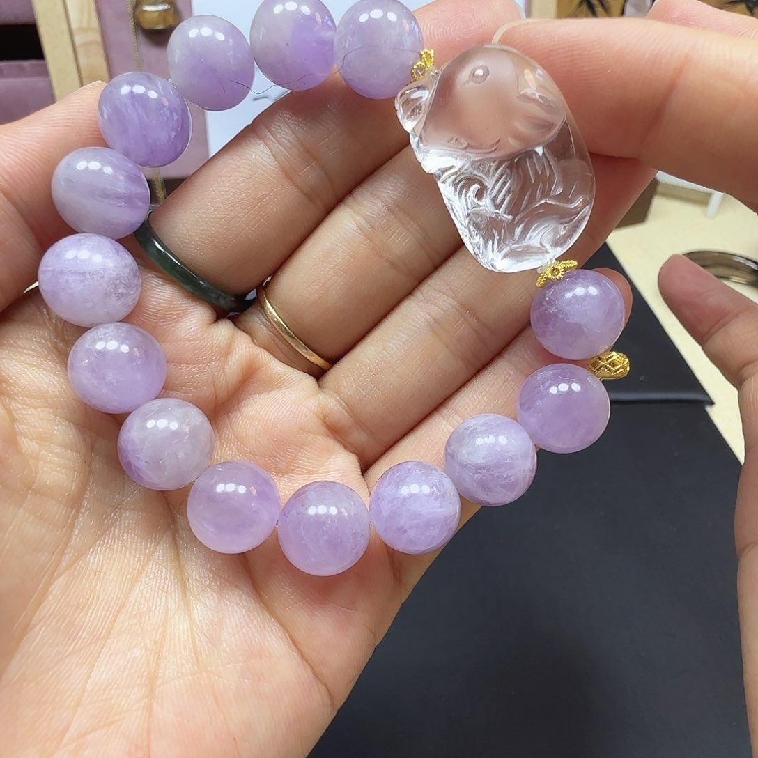 水晶手链未镶嵌紫水晶