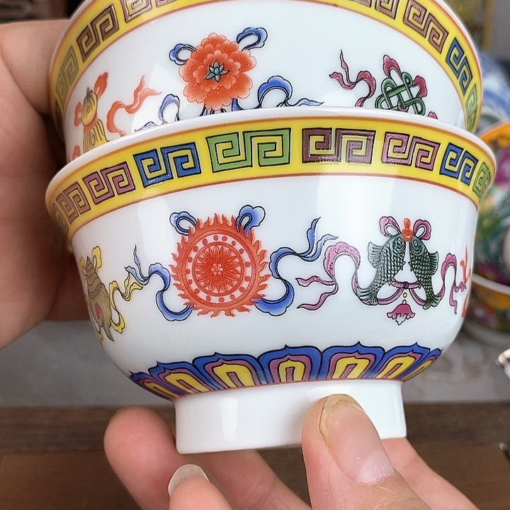 景德镇陶瓷藏式茶碗