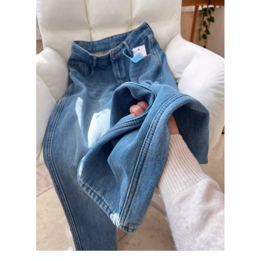 【2291-2300】直播间下单，主播过十款上链接加绒牛仔裤