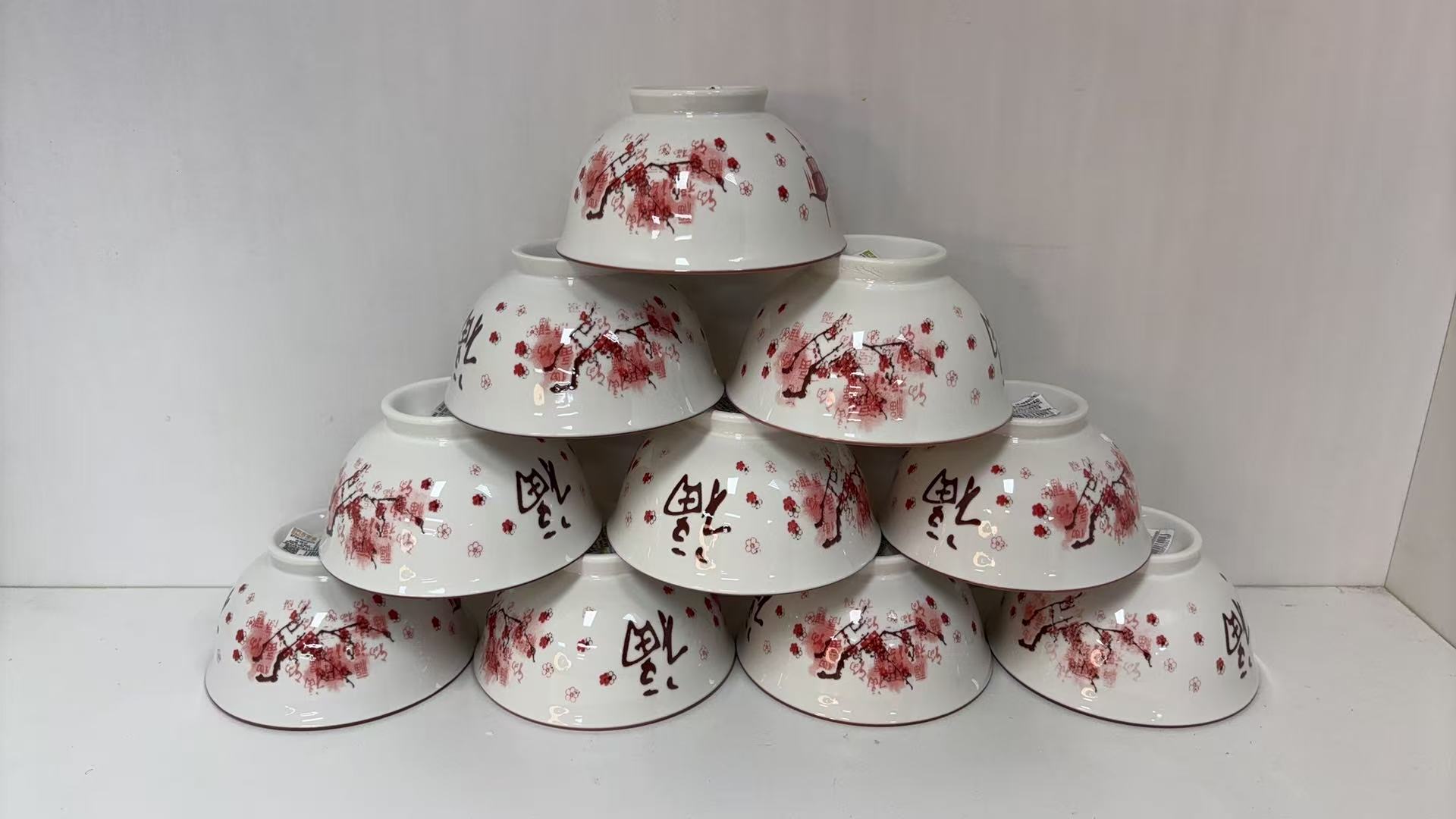 景德镇陶瓷/百福碗十只