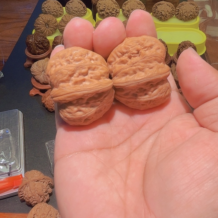 文玩核桃把件S*元宝