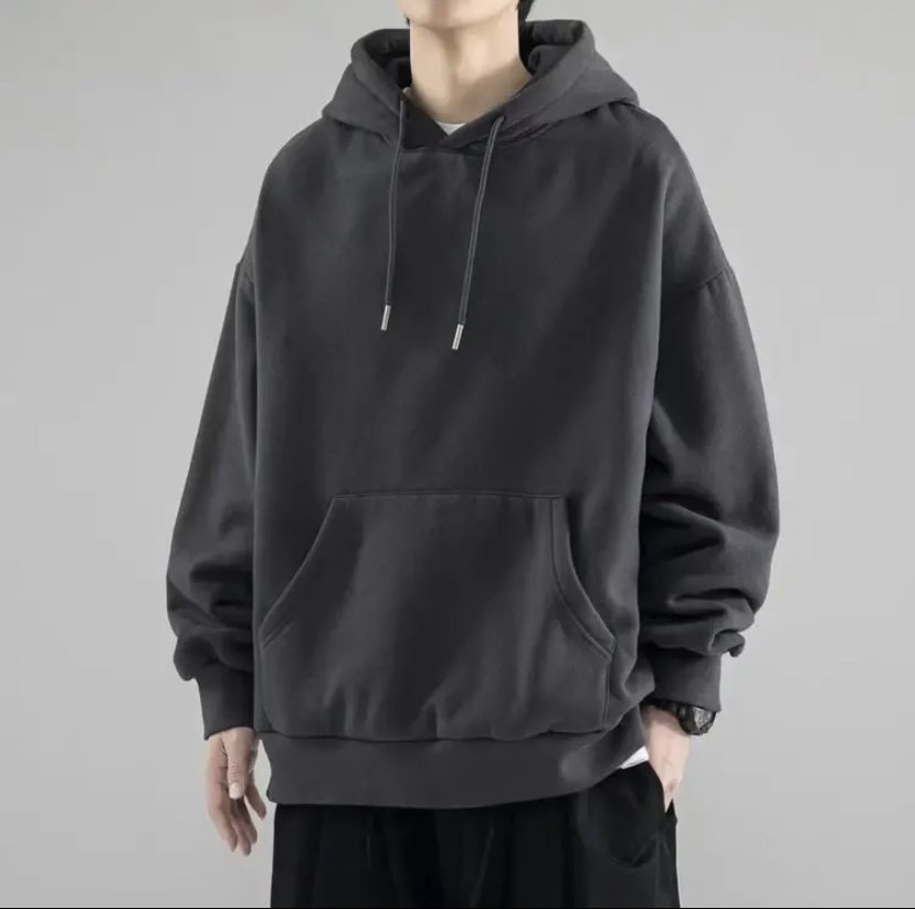 直播链接秋冬加绒连帽开衫