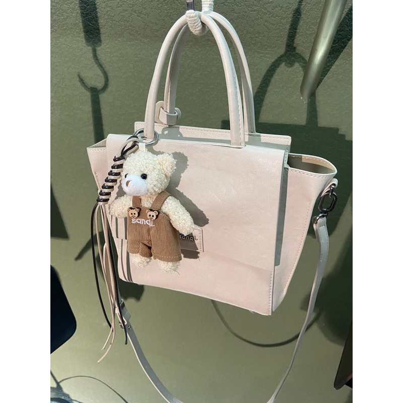 四郎包包 轻奢设计款 手提立体植鞣包包 小众设计款 通勤百搭款