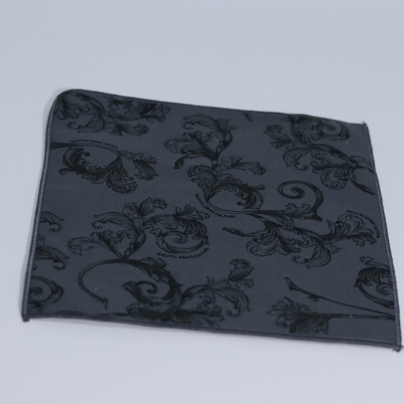 当代 新12109深灰色方茶巾