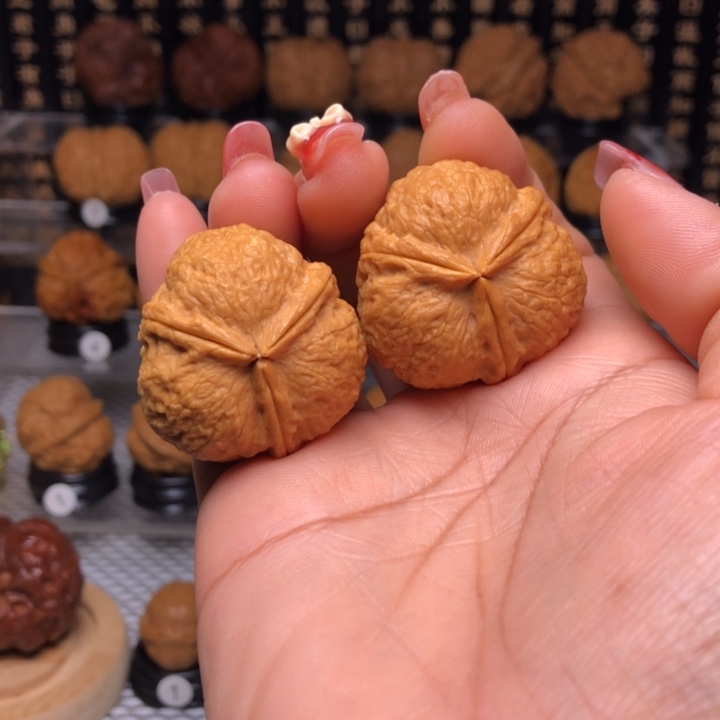 橄榄核吊坠15满天星三楞